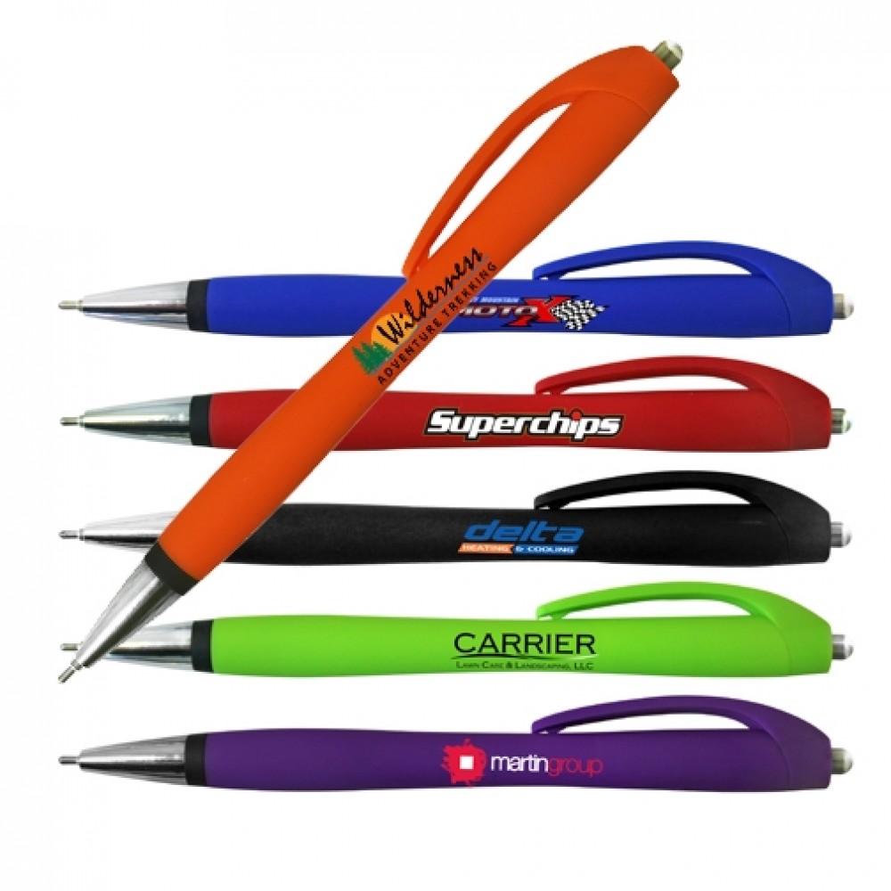 Custom Imprinted Halcyon Click Pen (Full Color Digital) Custom Imprinted Halcyon Click Pen (Full Color Digital)
