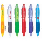 Polymer Collection Colorful Retractable Ballpoint Pen Custom Imprinted