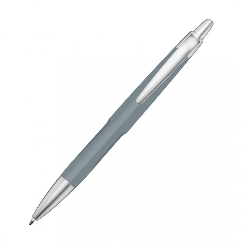 Acadia Ballpoint Pen - Grey Custom Engraved