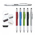 Logo Branded 7 In 1 Multifunction Ballpoint Pen