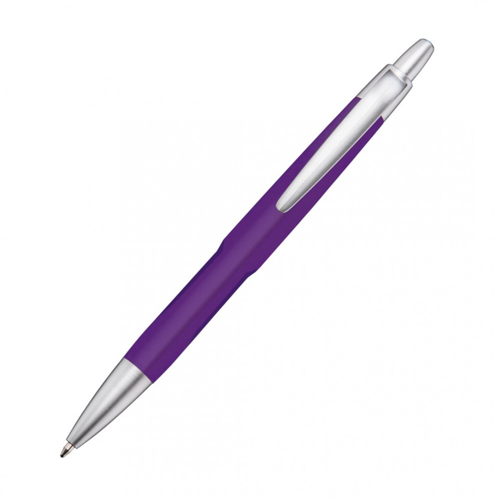 Acadia Ballpoint Pen - Purple Custom Imprinted