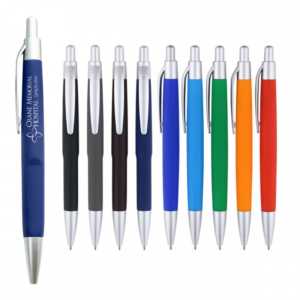 Logo Branded Press-Type Business Ballpoint Pen Logo Branded Press-Type Business Ballpoint Pen