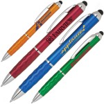 Custom Imprinted Twist action plastic stylus pen