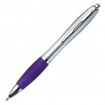 Custom Imprinted Trinity Pen - Purple