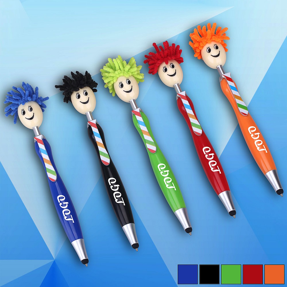 Custom Imprinted Stylus Pen with Screen Cleaner Custom Imprinted Stylus Pen with Screen Cleaner
