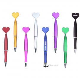 Heart Shaped Pen Custom Imprinted