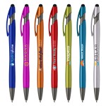 Custom Imprinted La Jolla Stylus AM Pen + Antimicrobial Additive - ColorJet