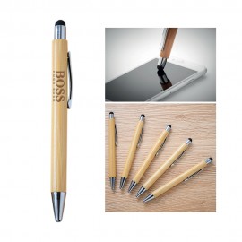 Custom Engraved Greengift - Coz.Y Bamboo Stylus Pen  Custom Engraved Greengift - Coz.Y Bamboo Stylus Pen