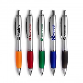 Basset II Click Pen Logo Branded  Basset II Click Pen Logo Branded