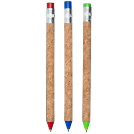 Logo Branded Cork "Pencil" Pen