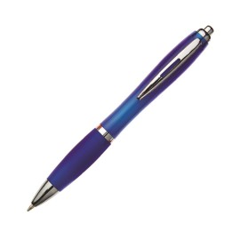Marino Translucent Pen - Blue Custom Engraved  Marino Translucent Pen - Blue Custom Engraved