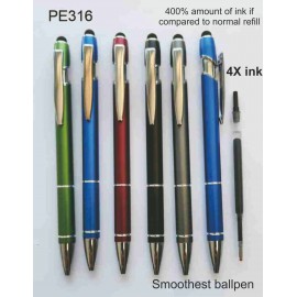 Custom Imprinted HiQ Ski Stylus , With Jumbo German Ball Ink , NEWWWWWW?