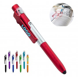 Multi Functional 4-In-1 Pen Custom Engraved  Multi Functional 4-In-1 Pen Custom Engraved