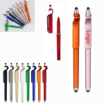 Logo Branded Custom Touchscreen Pen with Phone Stand