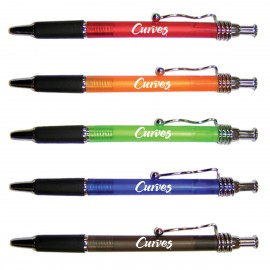 Curvy Clip Pen Logo Branded