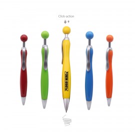 Custom Imprinted Ball Tip Click Activated Pen  Custom Imprinted Ball Tip Click Activated Pen