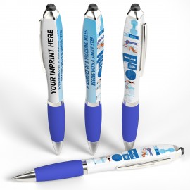 Custom Imprinted Squared iBasset Performance Pen
