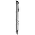 Ball Point Pen, Silver - Pad Printed Custom Engraved
