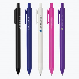 Plantagenet-08 Soft Touch Retractable Gel Pen Custom Engraved