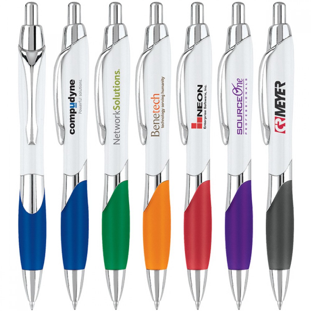 Custom Engraved Jewel-Tone Ballpoint Pen Custom Engraved Jewel-Tone Ballpoint Pen