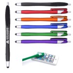 Euro 3-in-1 Screen Cleaner Stylus Pen Custom Imprinted