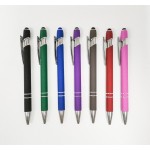 Custom Engraved Ellipse Softy Metal Ballpoint Pen - Laser Engraved