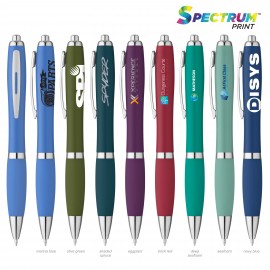 Curvy Matte Ballpoint Pen Custom Imprinted  Curvy Matte Ballpoint Pen Custom Imprinted