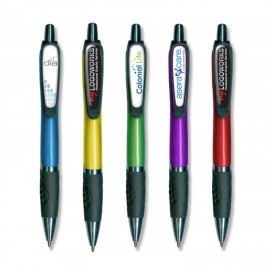Logo Branded Clipper Pen - 5  Logo Branded Clipper Pen - 5