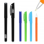 Custom Engraved Premium Matte Finish Plastic Signature Pen w/Removable Cap & Pocket Clip