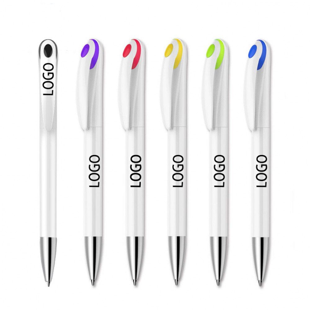 Custom Imprinted Office And School Applicable Writing Smooth Ballpoint Pen
