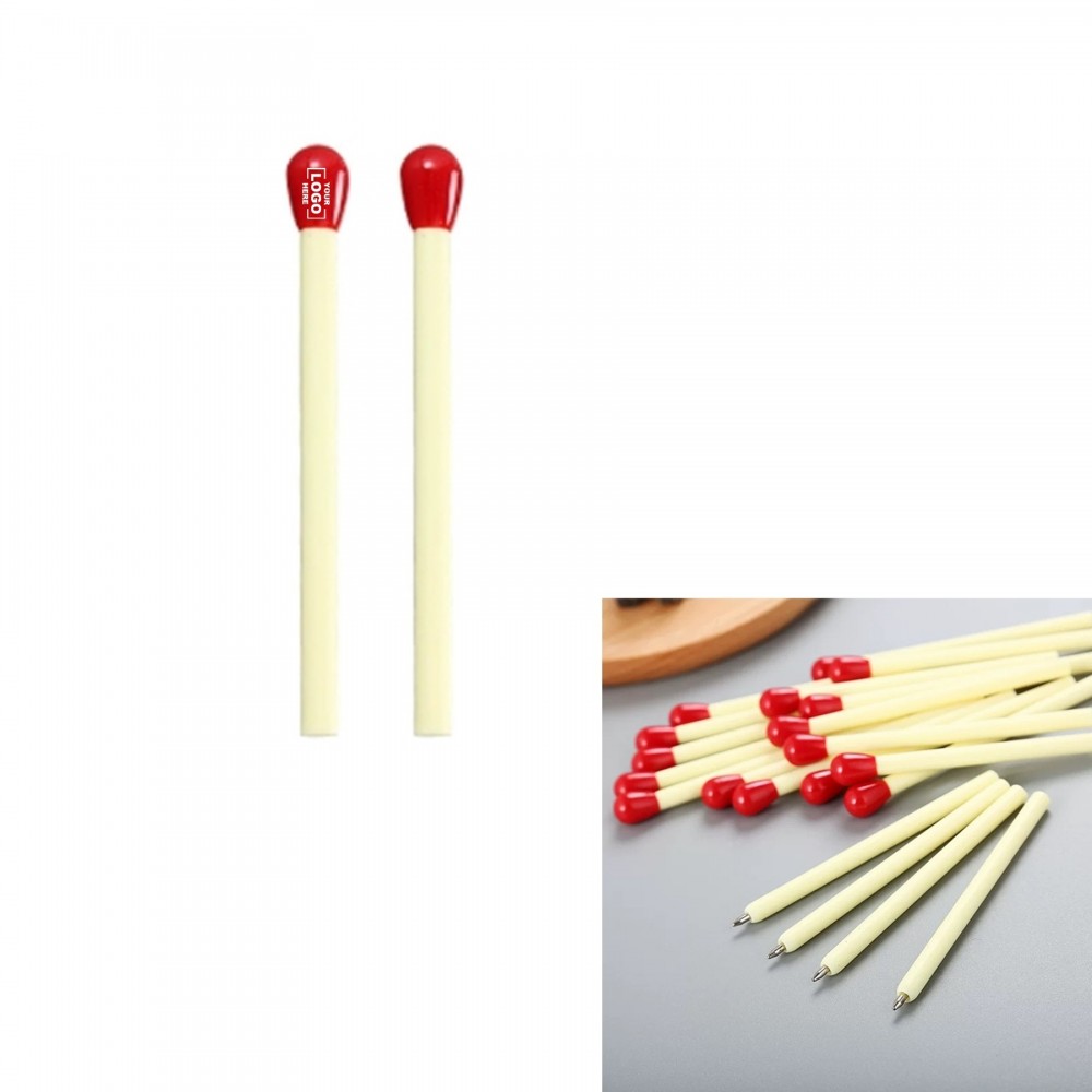 Custom Engraved Matchstick Novelty Ballpoint Pen