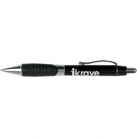Logo Branded Wolverine Metallic Gripper Pen  Logo Branded Wolverine Metallic Gripper Pen