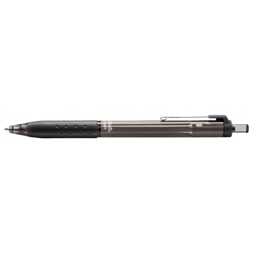 Papermate Inkjoy Retractable Translucent Barrel - Black Custom Engraved