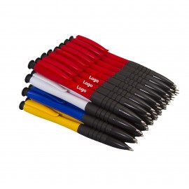 Logo Branded MOQ 20pcs 0.7mm Bullet Telescopic Ballpoint Pen