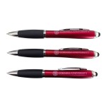 Logo Branded Curvaceous Ballpoint Stylus