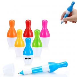 Stretchable Bowling Shaped Pen Logo Branded  Stretchable Bowling Shaped Pen Logo Branded