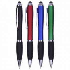 Logo Branded 2-in-1 Multi-Function Ballpoint Pen/Stylus