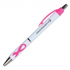 Logo Branded Ribbon Grip Pen