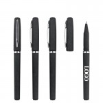 0.5mm Black Ink Roller Ballpoint Pens Logo Branded