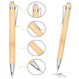 Bamboo Pen Logo Branded  Bamboo Pen Logo Branded