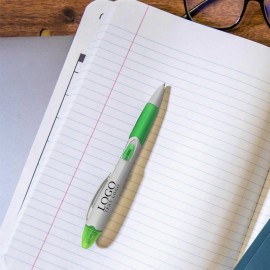 Custom Imprinted Plastic Retractable Dry Gel Highlighter Pens