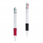 Custom Engraved 4-Color Push Plastic Pen