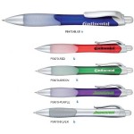 Custom Engraved Polymer Collection Ballpoint Pen w/Textured Grip