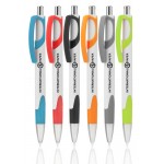 Elara Plastic Click Action Ballpoint Pens Custom Engraved