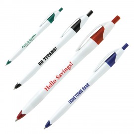 Cirrus Classic Plastic Pen (1 Color Imprint) Custom Engraved  Cirrus Classic Plastic Pen (1 Color Imprint) Custom Engraved