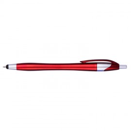 Custom Imprinted Retractable ballpoint pen with stylus