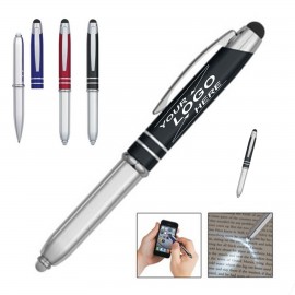 Ballpoint Stylus Pen With Light Custom Engraved