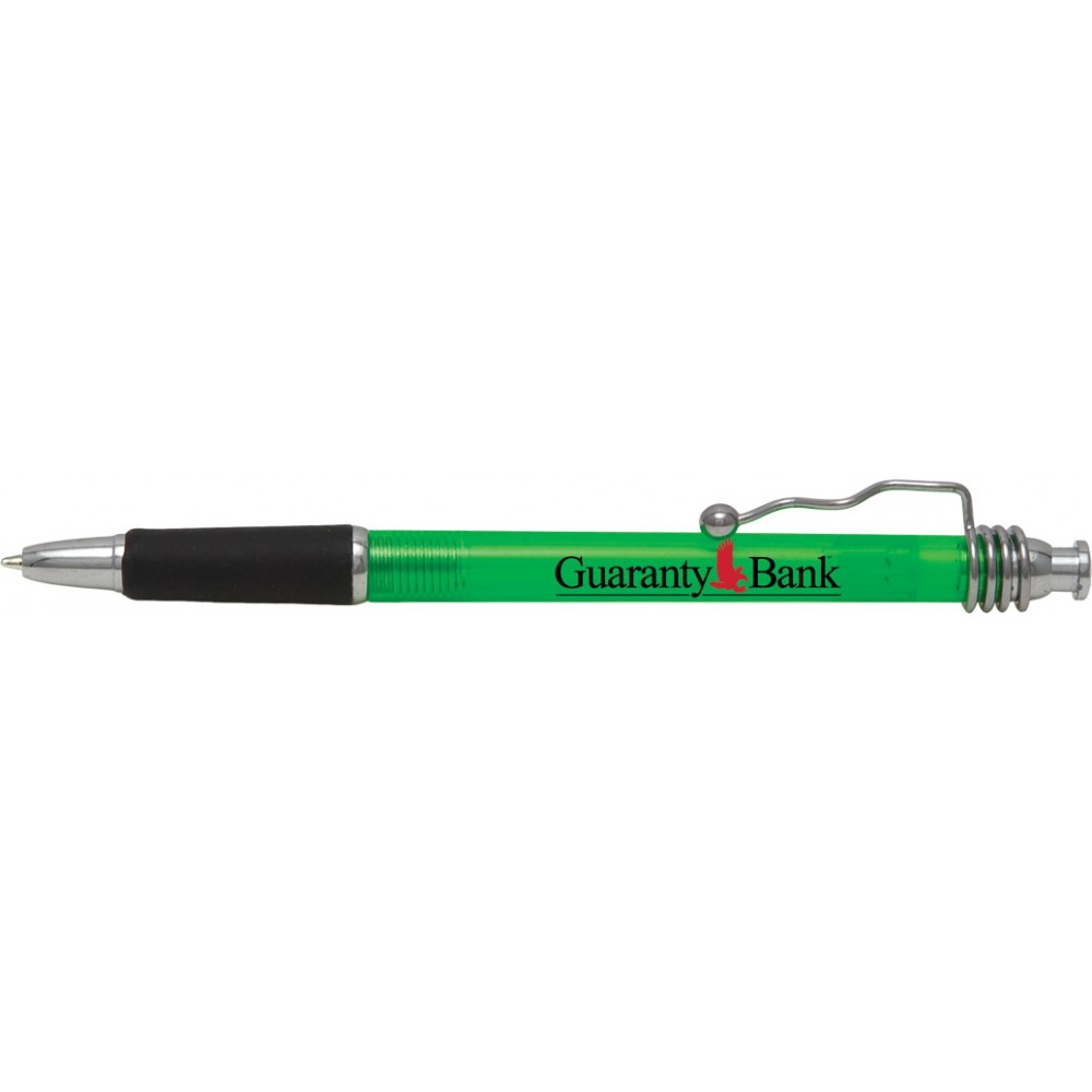 Logo Branded Green Wave Pens