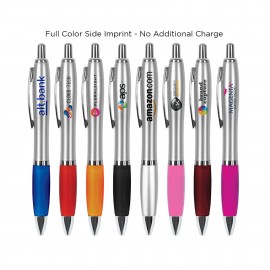 Logo Branded The Silver Grenada Pen