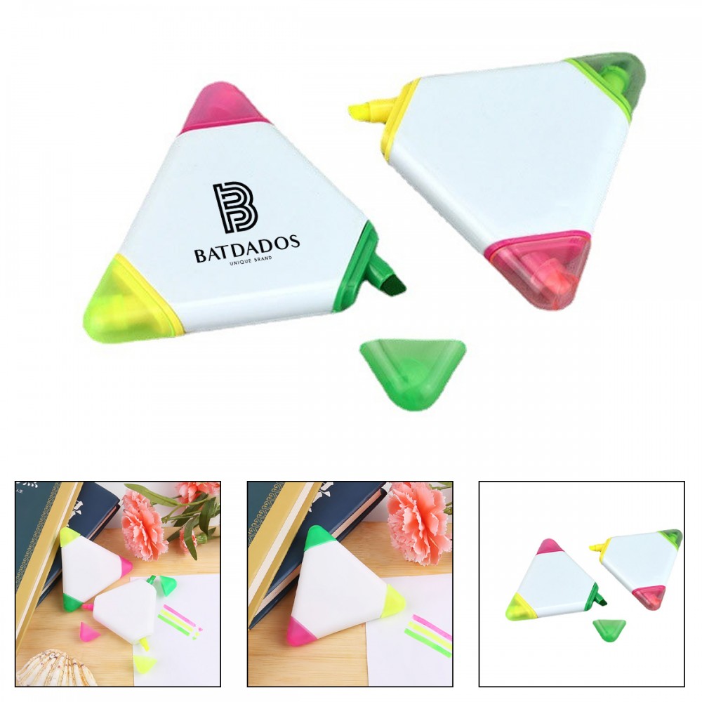 Triangle Highlighter Custom Imprinted
